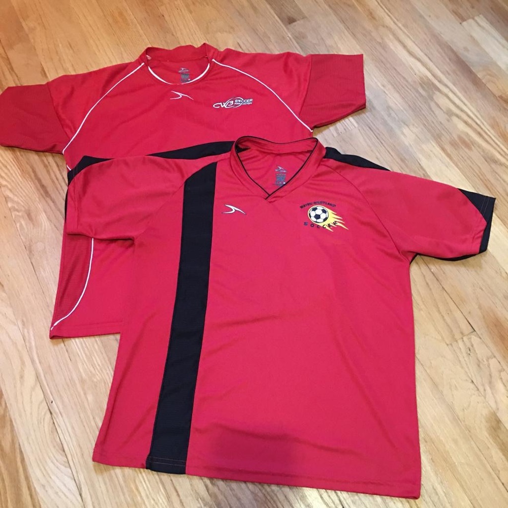 Boy’s soccer shirts